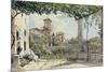 Villa Malta, Rome, about 1840-Franz Ludwig Catel-Mounted Giclee Print