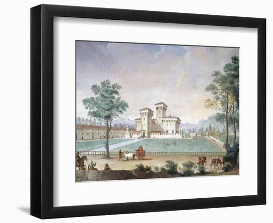 Villa Medici Cafaggiolo, 1753-1754-null-Framed Giclee Print