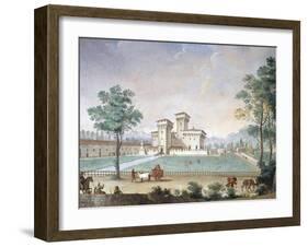 Villa Medici Cafaggiolo, 1753-1754-null-Framed Giclee Print