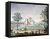 Villa Medici Cafaggiolo, 1753-1754-null-Framed Stretched Canvas