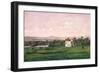 Villa Medici, Rome (W/C)-Antoine-Victor Joinville-Framed Giclee Print