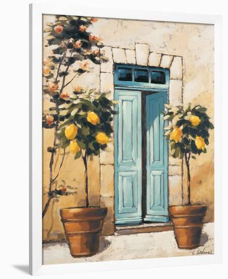 Villa Medici Side Door-Karsten Kirchner-Framed Art Print