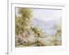 Villa Melzie, Como, Italy-Ebenezer Wake Cook-Framed Giclee Print