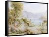 Villa Melzie, Como, Italy-Ebenezer Wake Cook-Framed Stretched Canvas