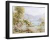 Villa Melzie, Como, Italy-Ebenezer Wake Cook-Framed Giclee Print