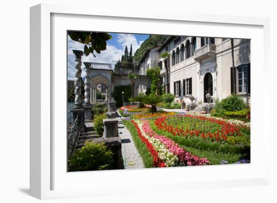 Villa Monastero, Lake Como, Italy-Photo_FH-Framed Photographic Print