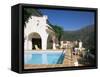 Villa Near Malaga, Andalucia, Spain-Michael Busselle-Framed Stretched Canvas