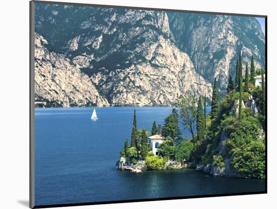 Villa Near Malcesine, Lake Garda, Italy-Katja Kreder-Mounted Photographic Print