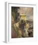 Villa near the Sea-Eugen Bracht-Framed Art Print