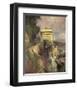 Villa near the Sea-Eugen Bracht-Framed Art Print