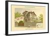 Villa - Neuchatel-Chatelain-Framed Art Print