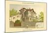 Villa - Neuchatel-Chatelain-Mounted Art Print