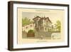 Villa - Neuchatel-Chatelain-Framed Art Print