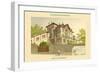 Villa - Neuchatel-Chatelain-Framed Art Print