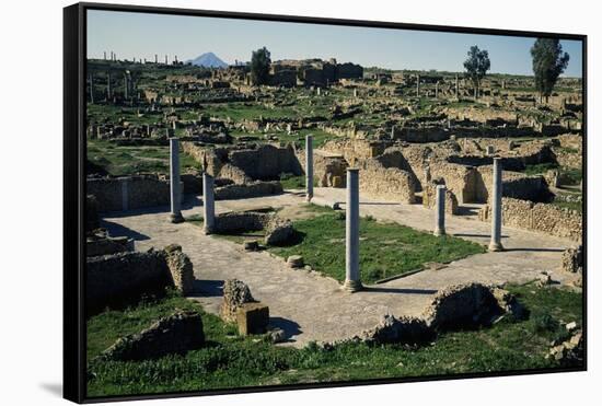 Villa of Tragic Poet at Roman Ruins of Thuburbo Majus, Tunisia, 3rd Century-null-Framed Stretched Canvas