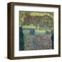 Villa on the Attersee-Gustav Klimt-Framed Giclee Print