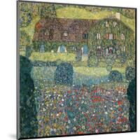 Villa on the Attersee-Gustav Klimt-Mounted Giclee Print