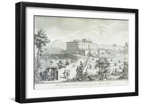 Villa Palmieri in Fiesole-Giuseppe Zocchi-Framed Giclee Print