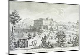 Villa Palmieri in Fiesole-Giuseppe Zocchi-Mounted Giclee Print