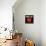 Villa Park, California, Red Cat Brand Citrus Label-Lantern Press-Stretched Canvas displayed on a wall