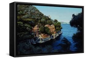 Villa, Portofino, from Hotel Picolo, Liguria, 1998-Trevor Neal-Framed Stretched Canvas