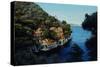 Villa, Portofino, from Hotel Picolo, Liguria, 1998-Trevor Neal-Stretched Canvas