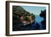 Villa, Portofino, from Hotel Picolo, Liguria, 1998-Trevor Neal-Framed Giclee Print