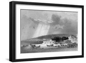 Villa Reale, Naples, Italy, 19th Century-J Poppel-Framed Giclee Print