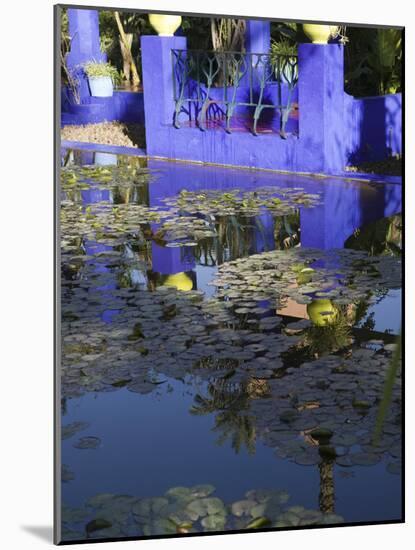 Villa Reflexion, Jardin Majorelle and Museum of Islamic Art, Marrakech, Morocco-Walter Bibikow-Mounted Photographic Print