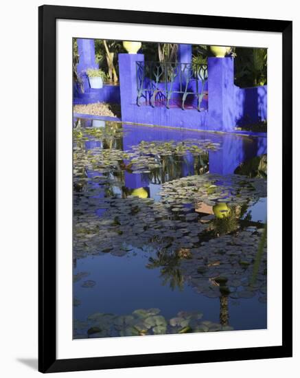 Villa Reflexion, Jardin Majorelle and Museum of Islamic Art, Marrakech, Morocco-Walter Bibikow-Framed Photographic Print