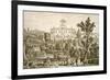 Villa Ricci at Pozzolatico-Giuseppe Zocchi-Framed Giclee Print