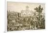 Villa Ricci at Pozzolatico-Giuseppe Zocchi-Framed Giclee Print