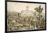 Villa Ricci at Pozzolatico-Giuseppe Zocchi-Framed Giclee Print