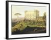 Villa Ruffo in Capodimonte-Salvatore Fergola-Framed Giclee Print