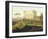 Villa Ruffo in Capodimonte-Salvatore Fergola-Framed Giclee Print