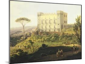 Villa Ruffo in Capodimonte-Salvatore Fergola-Mounted Giclee Print