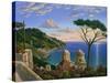 Villa Rufolo - Italy-Eduardo Camoes-Stretched Canvas