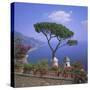 Villa Rufolo, Ravello, Costiera Amalfitana (Amalfi Coast), Campania, Italy-Roy Rainford-Stretched Canvas