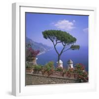 Villa Rufolo, Ravello, Costiera Amalfitana (Amalfi Coast), Campania, Italy-Roy Rainford-Framed Photographic Print