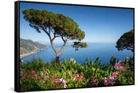 Villa Rufolo, Ravello, Costiera Amalfitana (Amalfi Coast), UNESCO World Heritage Site, Campania-Frank Fell-Framed Stretched Canvas