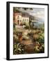 Villa's Garden Path-Peter Bell-Framed Art Print