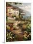 Villa's Garden Path-Peter Bell-Framed Art Print