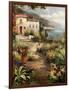 Villa's Garden Path-Peter Bell-Framed Art Print