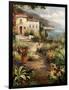 Villa's Garden Path-Peter Bell-Framed Art Print