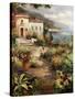 Villa's Garden Path-Peter Bell-Stretched Canvas