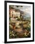 Villa's Garden Path-Peter Bell-Framed Art Print