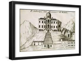 Villa Selvatico in Battaglia Terme, 1697-Vincenzo Coronelli-Framed Giclee Print