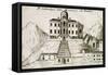 Villa Selvatico in Battaglia Terme, 1697-Vincenzo Coronelli-Framed Stretched Canvas