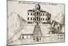 Villa Selvatico in Battaglia Terme, 1697-Vincenzo Coronelli-Mounted Giclee Print