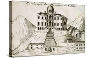 Villa Selvatico in Battaglia Terme, 1697-Vincenzo Coronelli-Stretched Canvas